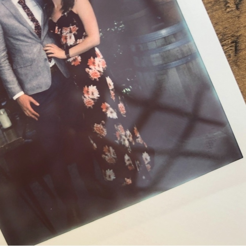 Navy Floral Maxi Dress